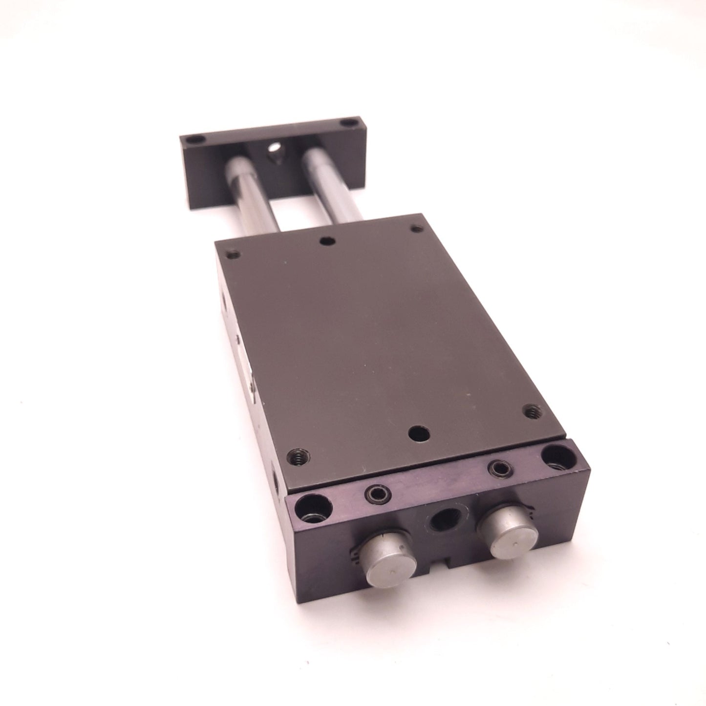 Used PHD MS062X4-E Pneumatic Dual Rod Line Actuator 4" Travel, 1 3/4" Bore, 1/8 NPT