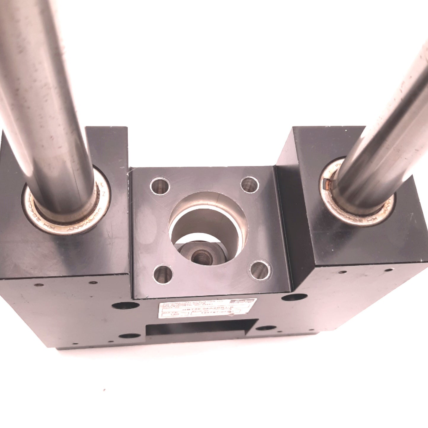 Used Parker HBT20-04A4DR1-B Thrust Slide, 4 Inch Stroke, Shock Ready, with Coupler