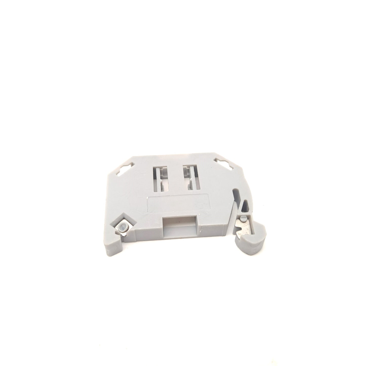 New Lot of 44 Connectwell CA103 Screw less End Clamp Din Rail Mount 44mm by 6mm