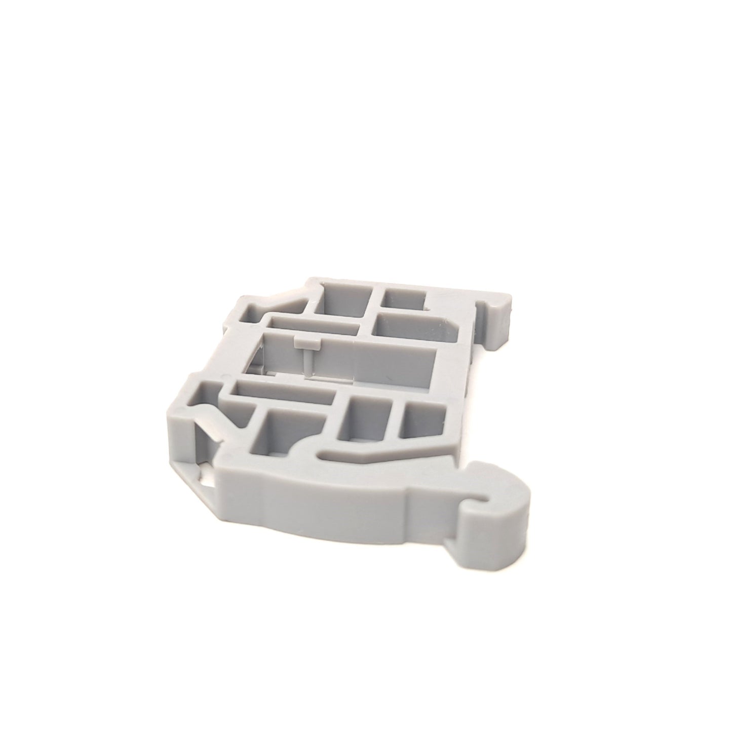 New Lot of 44 Connectwell CA103 Screw less End Clamp Din Rail Mount 44mm by 6mm