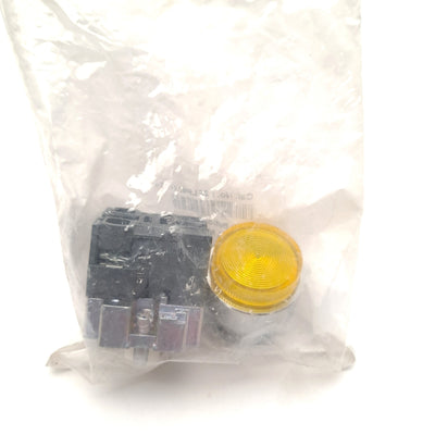 New Lot of 2 Altech Corp 2ALP8LB-024 LED Yellow Push Button Switch 24 VDC
