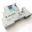 Used Lot of 2 Allen Bradley 700-HK32Z24 Ser B Relay & 700-HN222 Base, 2PDT 8A 24VDC