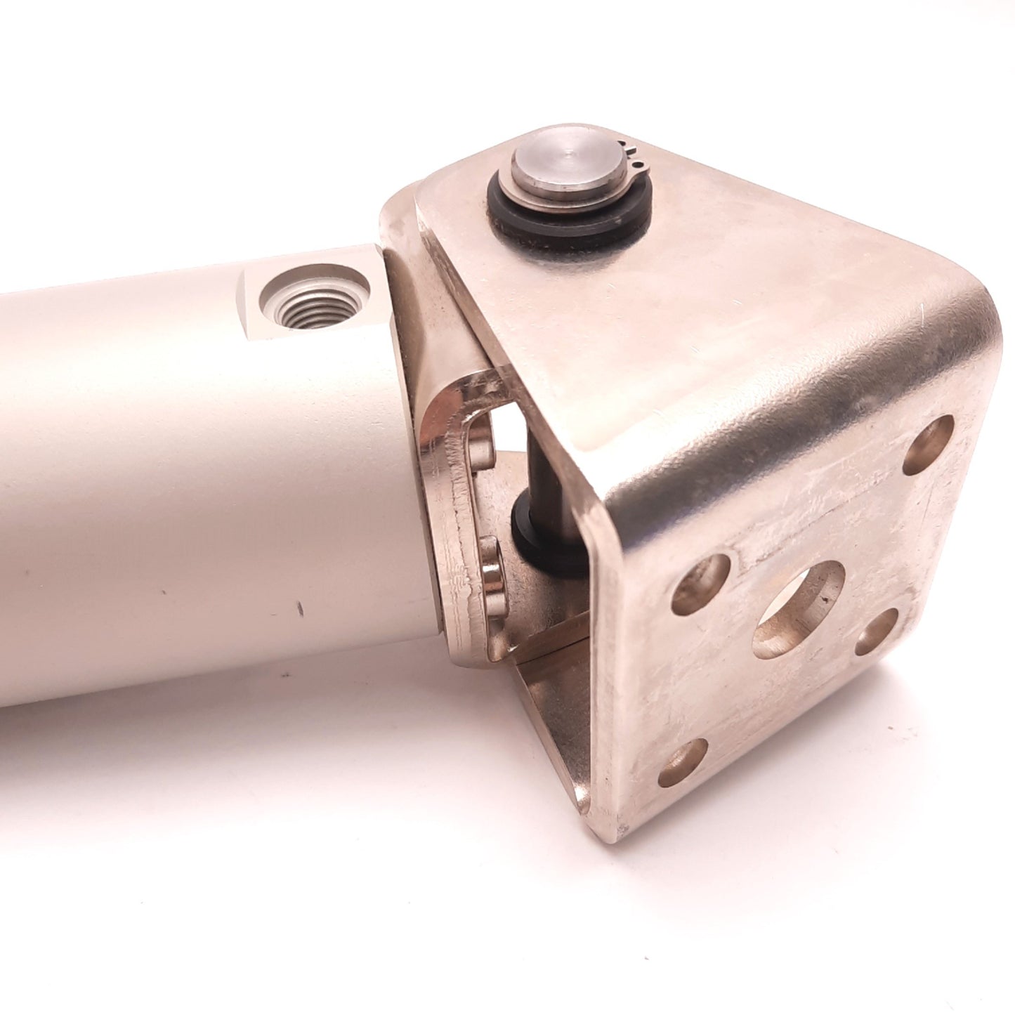 Used SMC CDG31BA63-50Z Pneumatic Double Acting Cylinder, 63mm Bore, 50mm Stroke