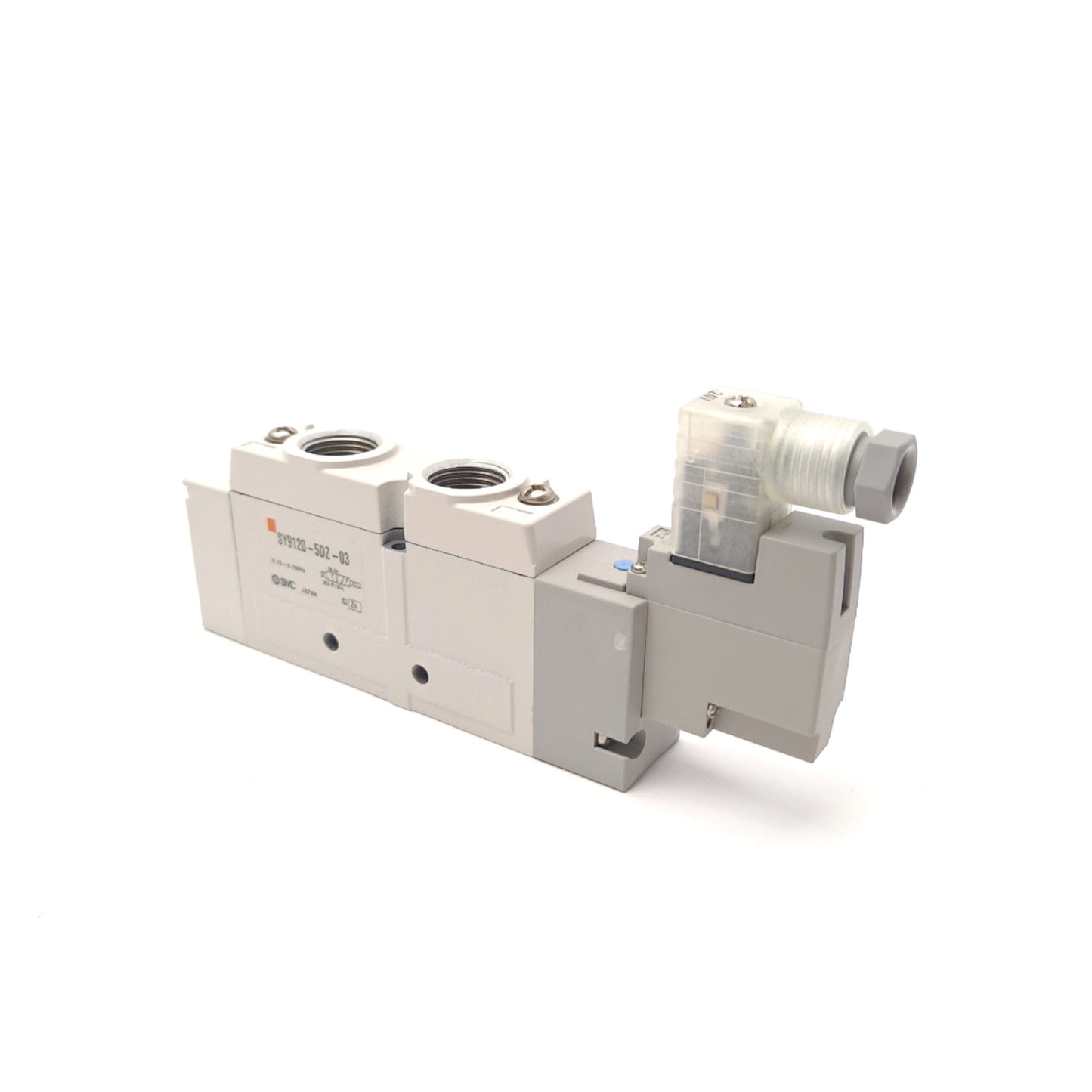 New SMC SY9120-5DZ-03 2 Position Single Action 5 Port Solenoid Valve 24 VDC