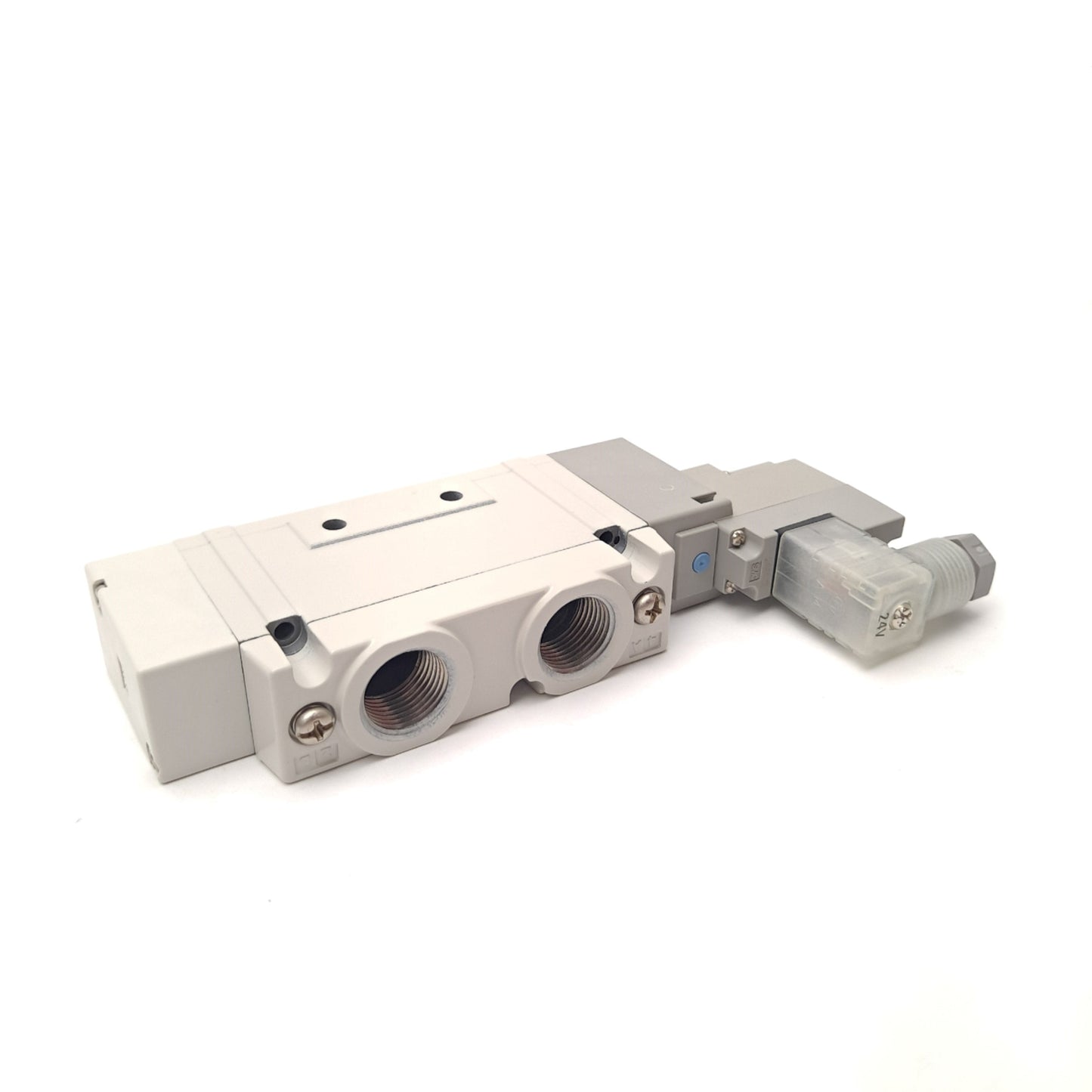 New SMC SY9120-5DZ-03 2 Position Single Action 5 Port Solenoid Valve 24 VDC