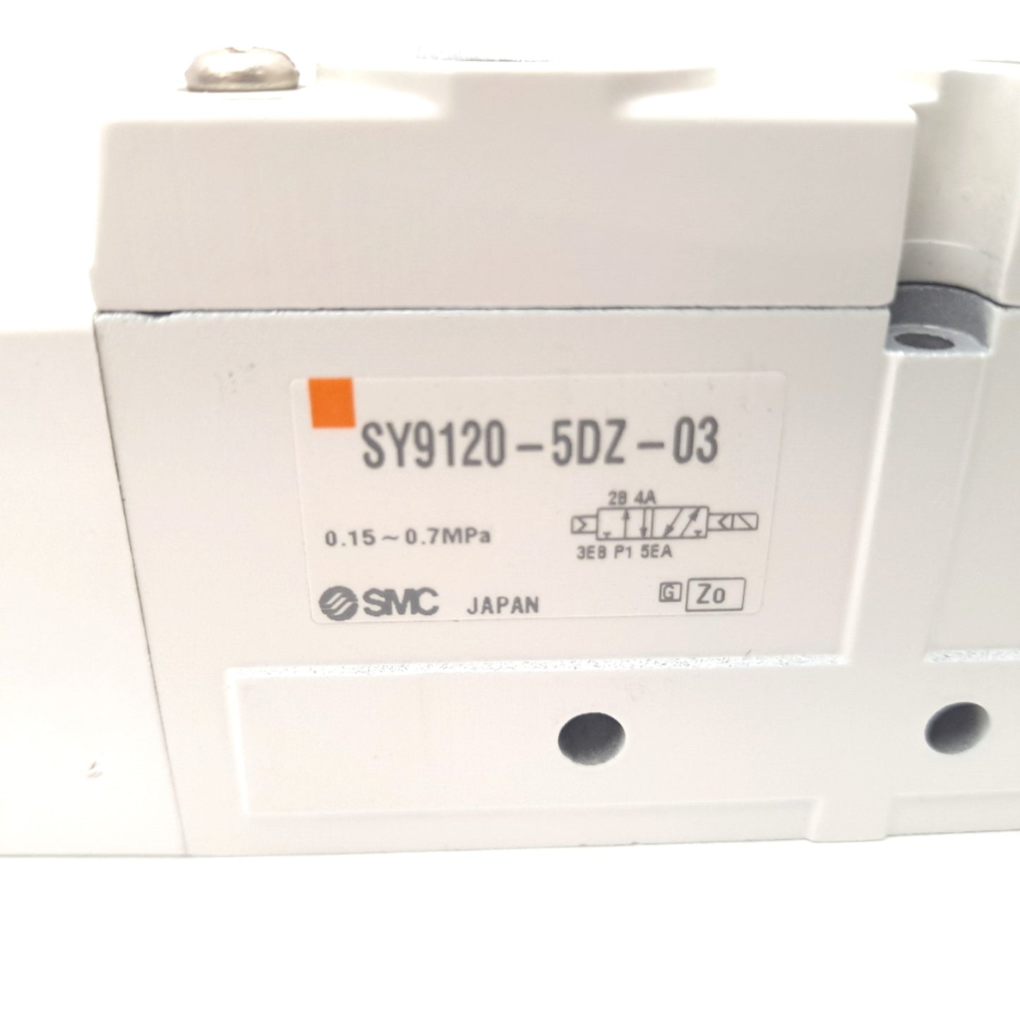 New SMC SY9120-5DZ-03 2 Position Single Action 5 Port Solenoid Valve 24 VDC