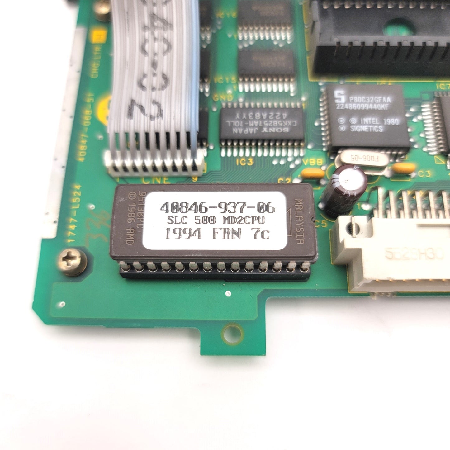 Used Allen Bradley 1747-L524 Series C FRN 7 SLC 5/02 CPU Processor Unit 4k Memory