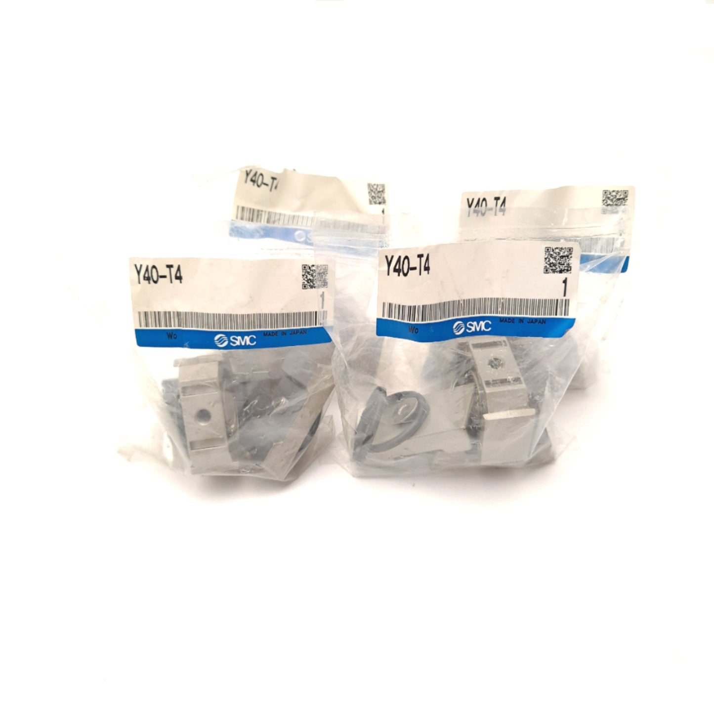 New Lot of 4 SMC Y40-T4 14mm Spacer for Series AC Pneumatic Modular