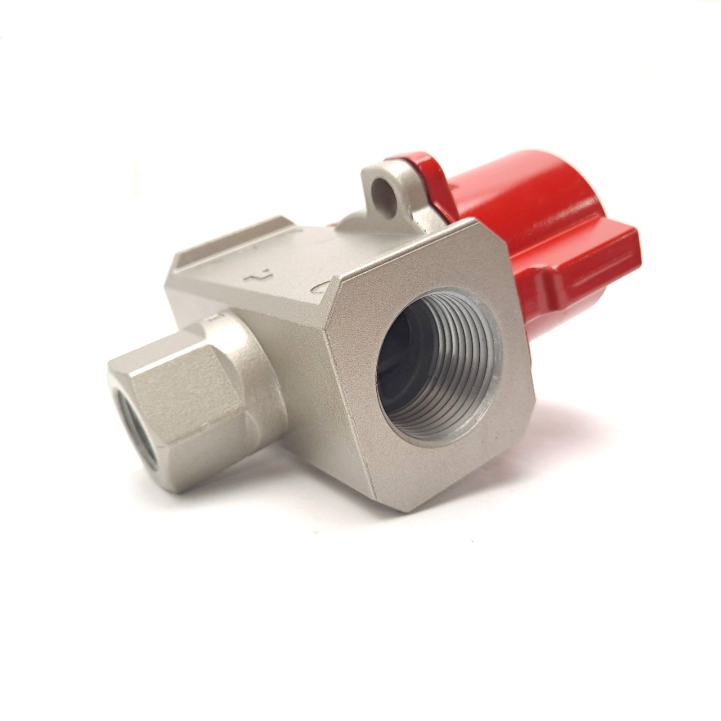 New SMC VHS50-10 Lock Out Hand Valve 3 Port 145 PSI In/Out 1" Exhaust 1/2" NPT