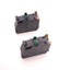 Used Lot of 2 Telemecanique ZBE-101 Contact Block, Single Pole, 6A, 600v AC/DC