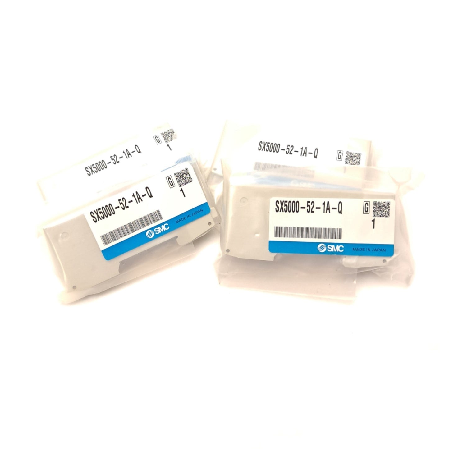 New Lot of 4 SMC SX5000-52-1A-Q Manifold Right End Plate Series SY5000