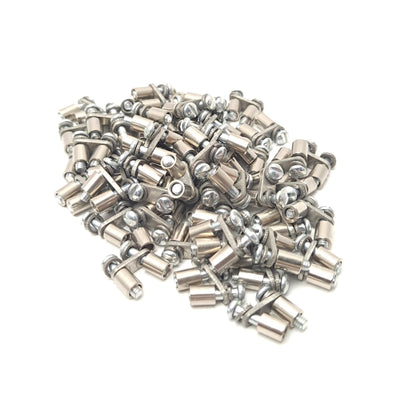 New Lot of 56 Altech Corp CA727/2 Terminal Block Jumper 2 Pole Round Pin 6mm