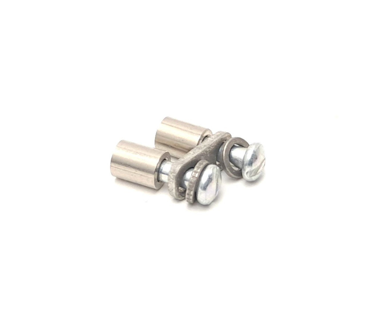 New Lot of 56 Altech Corp CA727/2 Terminal Block Jumper 2 Pole Round Pin 6mm