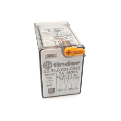 New Lot of 9 Finder 55.34.8.024.0040 Mini General Power relay 250 VAC 220 VDC 7 Amp