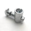 Used Lot of 9 80/20 14012 Aluminum Extrusion Central Connector Vertical Orientation