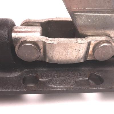 Used Destaco Model 630 Straight Line Action Clamp, 2500lb Capacity Steel Flange Mount
