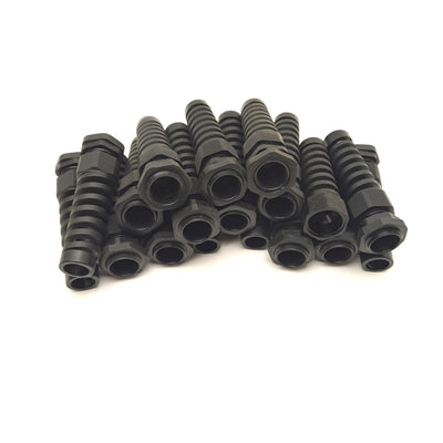 New Lot of 18 Mencom PCG-21R-BS Cable Glands 0.35" to 0.63"
