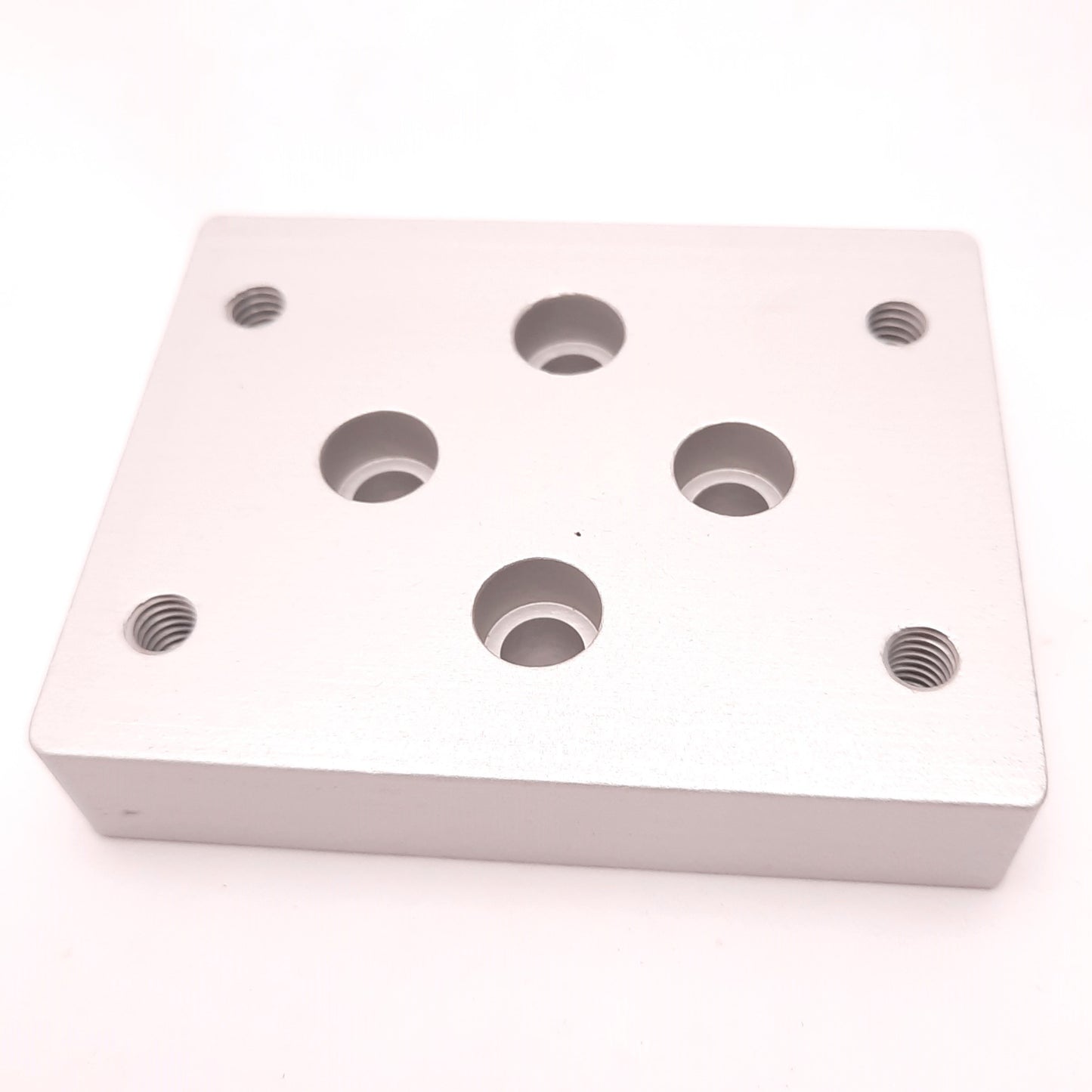 New Lot of 6 TSLOTS 655287-15S Flange Mount Caster Base Plate, 2.94"x 1.75"