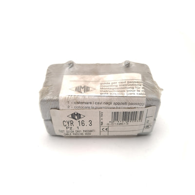 New ILME CYR16.3 Pass Thru Wiring Hood Top Entry Gland Nut Entry