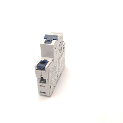 New Altech Corp 1G1UM Toggle Circuit Breaker 277 VAC 1A 1 Pole Din Rail Mount