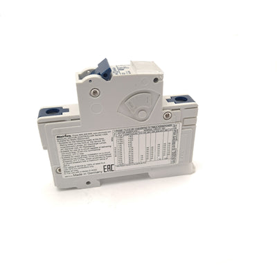 New Altech Corp 1G1UM Toggle Circuit Breaker 277 VAC 1A 1 Pole Din Rail Mount