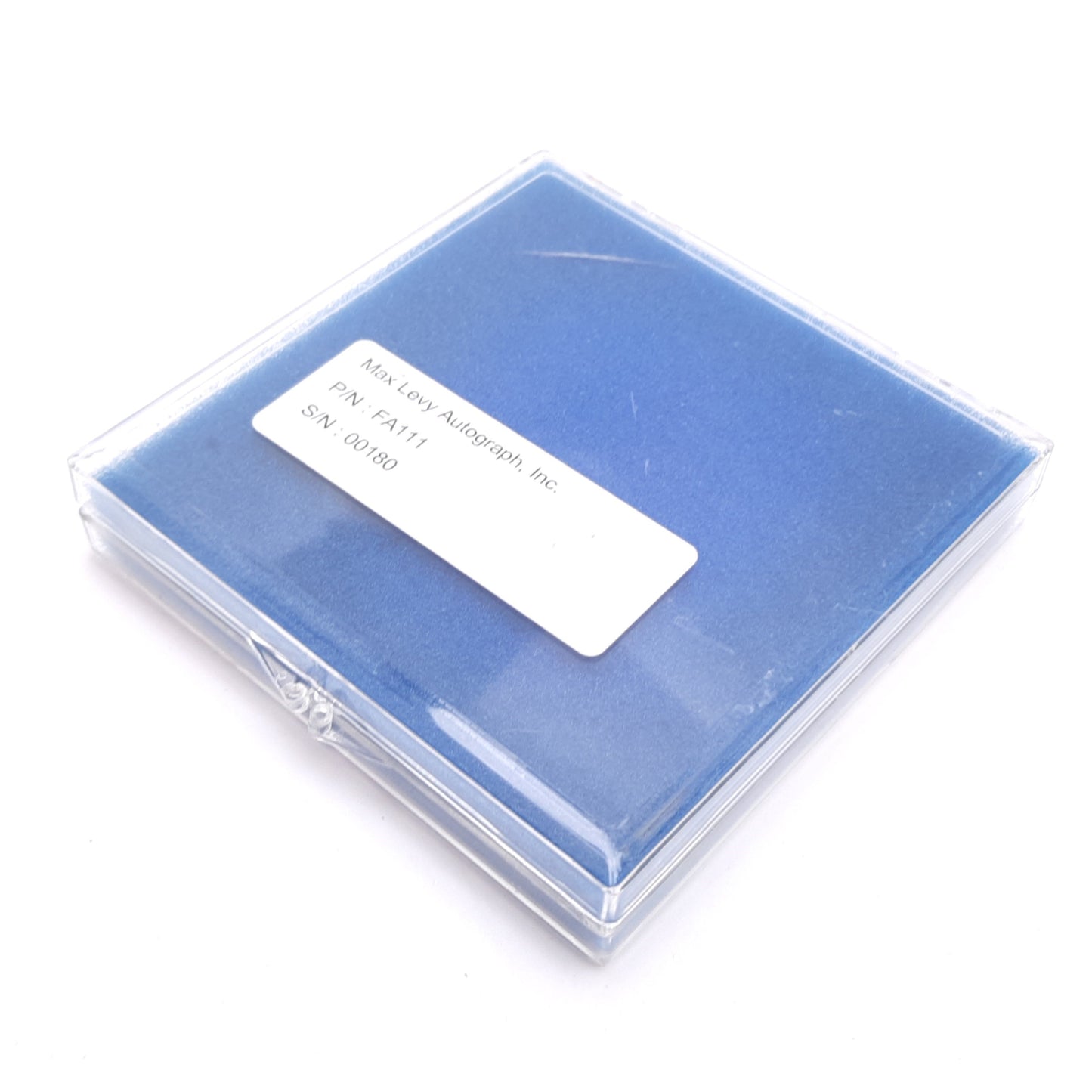 Used Max Levy FA111 Distortion Target Dot Array 50mm x 50mm 0.5mm Dots on 1mm Centers