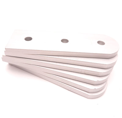 New – Open box Lot of 6 Tslots 664014-40S Straight Pivot Arm Dynamic Hinge, 0.31" Hole Dia.