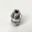 Used Parker 4V-CO4L-1/3-KZ-SS Poppet Check Valve 1/4" VacuSeal, 1/3psi Crack Pressure