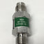 Used Parker 4V-CO4L-1/3-KZ-SS Poppet Check Valve 1/4" VacuSeal, 1/3psi Crack Pressure