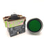 New Lot of 2 Altech Corp 2ALF3LB-110 Green Illuminated Push Button 110 VAC 10A 1 NC