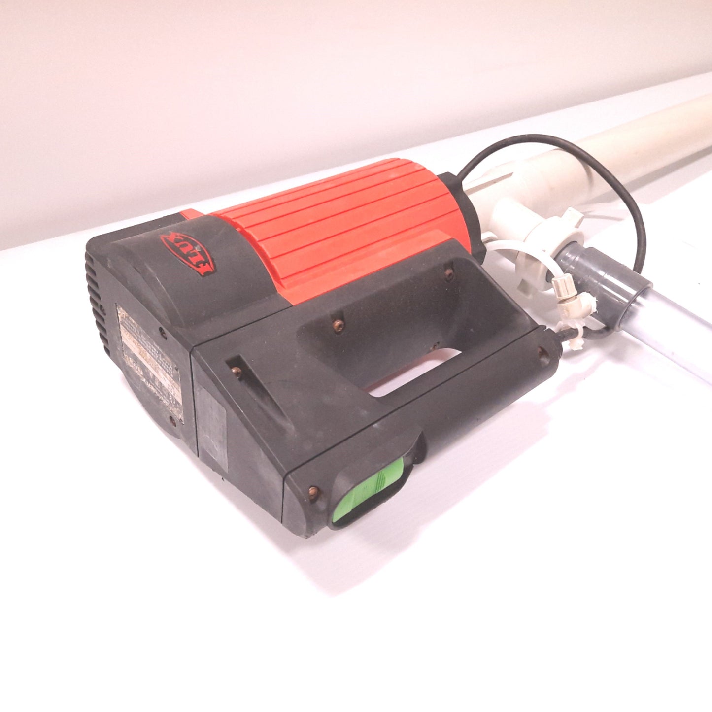 Used Flux F430 PP-50/38-700 Drum Pump, Outer Dia: 2", Immersion: 27", With F457 Motor