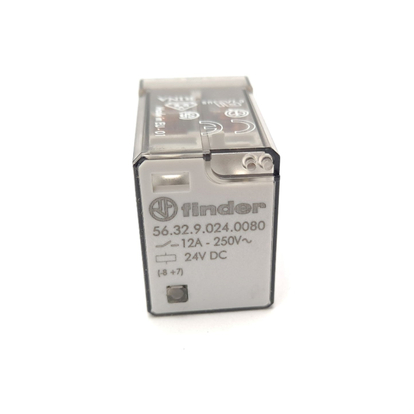 New – Open box Lot of 5 Finder 56.32.9.024.0080 Industrial Plug-in Relay 250VAC 24VDC 12A DPDT