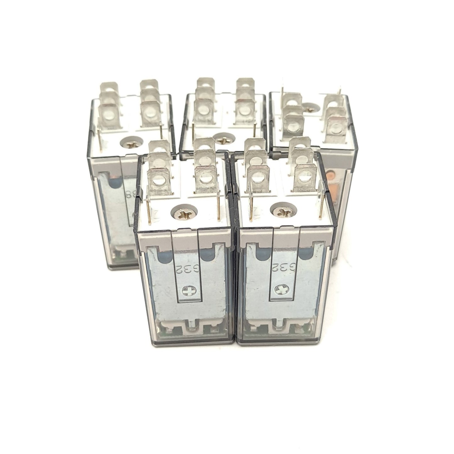 New – Open box Lot of 5 Finder 56.32.9.024.0080 Industrial Plug-in Relay 250VAC 24VDC 12A DPDT