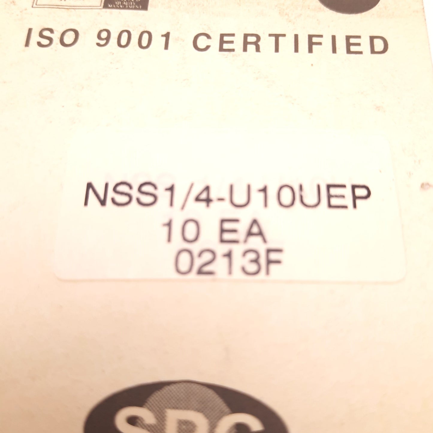 New – Open box Lot of 5 SPC NSS1/4-U10UEP Speed Controller, Straight, 1/4 OD, 10-32UNF