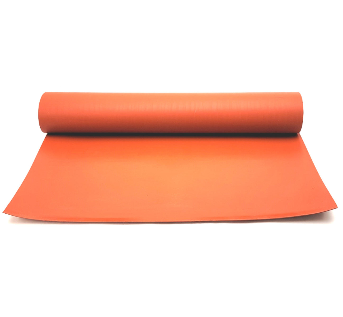 Used  36" x 24" x 3/32" Fiberglass Fabric Reinforced High Temperature Silicone Sheet