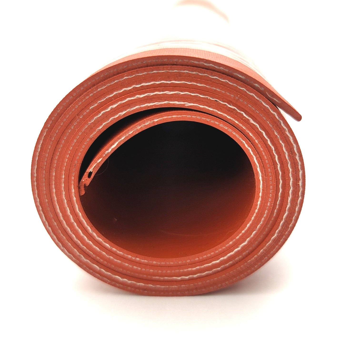 Used  36" x 24" x 3/32" Fiberglass Fabric Reinforced High Temperature Silicone Sheet