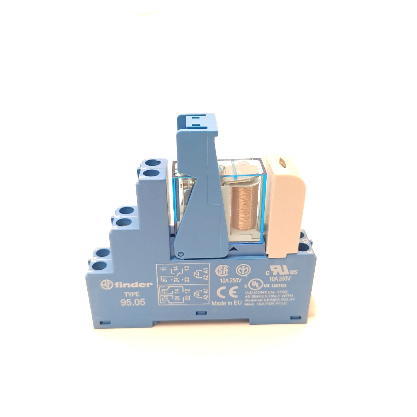 New – Open box Lot of 3 Finder 48.52.7.024.0050.SPA General Purpose Relay 250 VAC 24 VDC 8 A