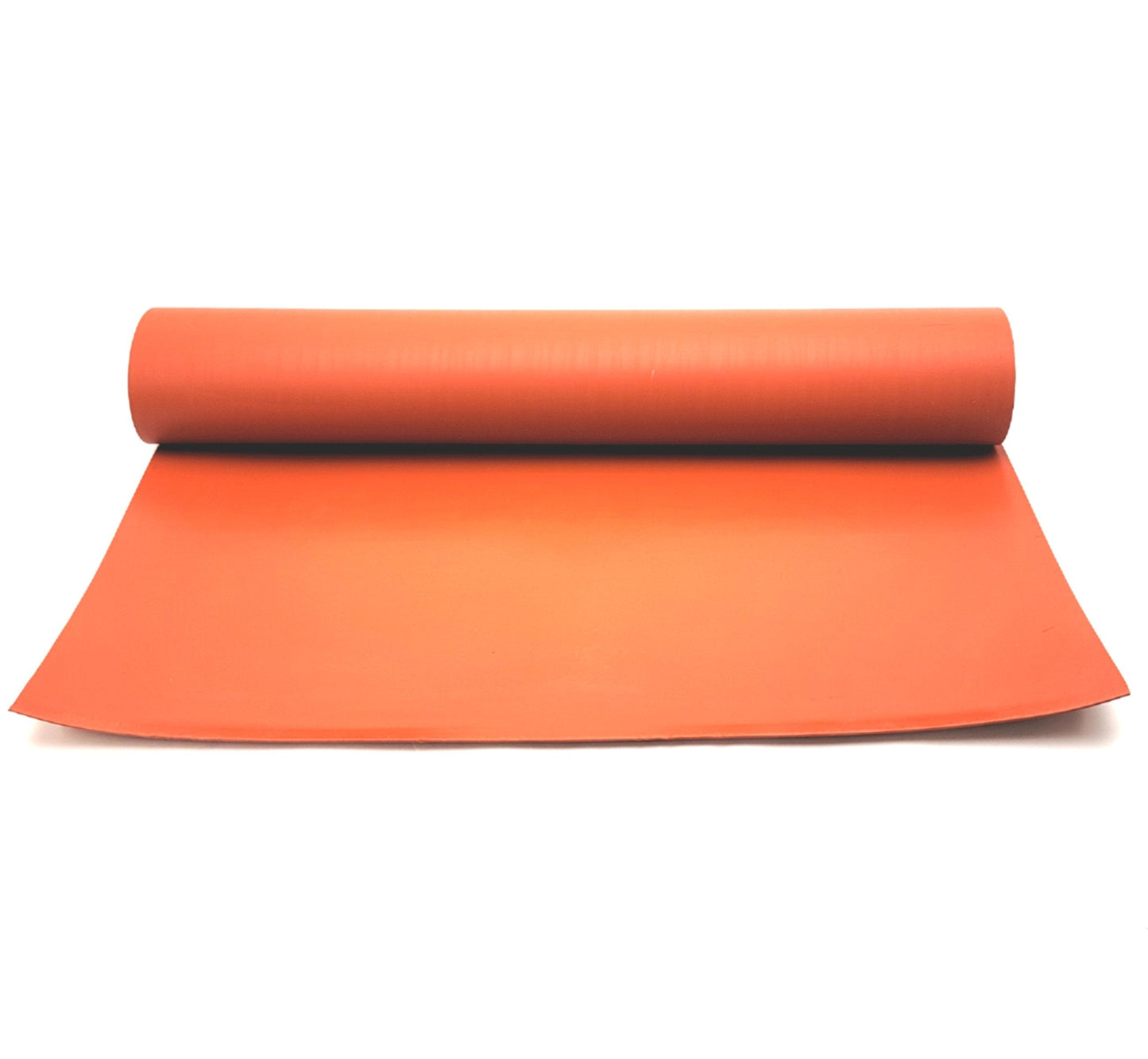 Used  36" x 48" x 3/32" Fiberglass Fabric Reinforced High Temperature Silicone Sheet