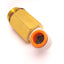 Used Lot of 10 SMC KQ2W11-U04A Extended Male Elbow Fitting, Uni 3/8 Thread, 3/8" Tube