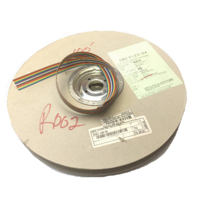 New – Open box OKI Electric 2651 Flat Ribbon Cable 16-Conductor Multi-Colored 300V 28AWG ~75 FT