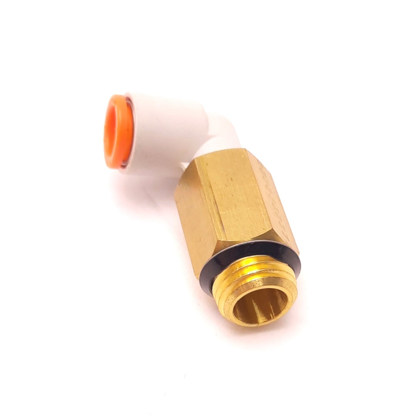 New – Open box Lot of 10 SMC KQ2W09-U02A Male Push to Connect Elbow Fitting, 5/16 P2C, Uni 1/4