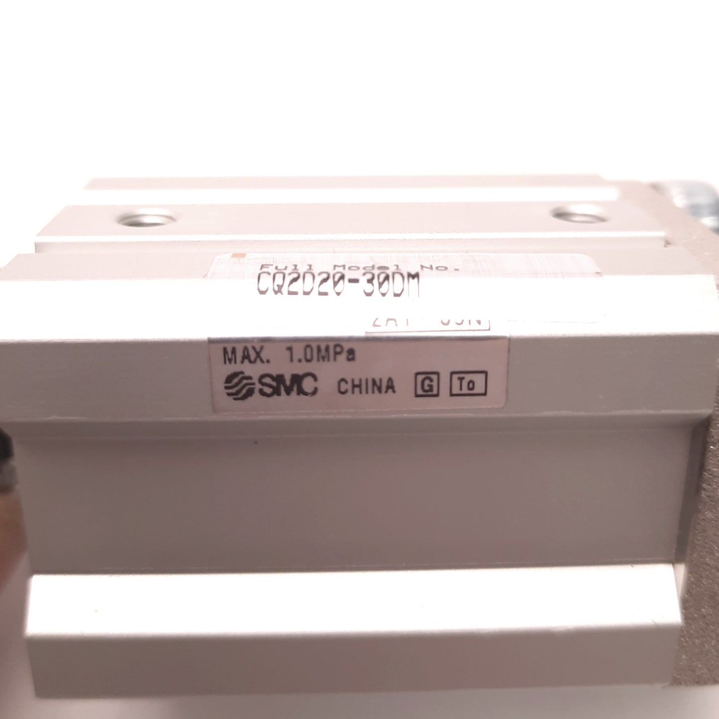 New – Open box SMC CQ2D20-30DM Compact Double Acting Single Rod Cylinder 20mm Bore, 30mm Stroke