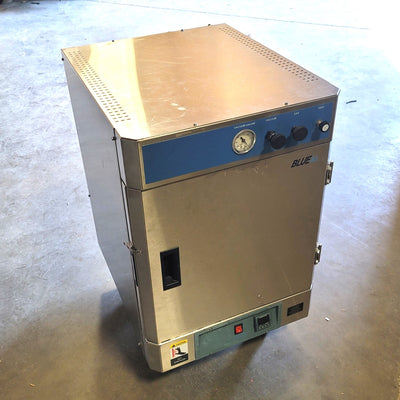 Used Blue M VO1218SA Vacuum Oven, 1250W, 40-260°C ±1°C, 18 x 12 x 12" Chamber, 120VAC