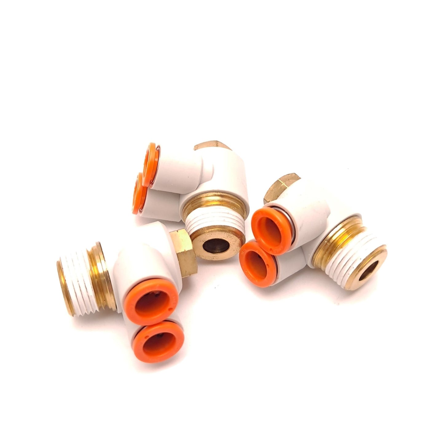 New – Open box Lot of 3 SMC KQ2Z09-36AS Universal Male Elbow Fitting 5/16" Tube to 3/8" NPT