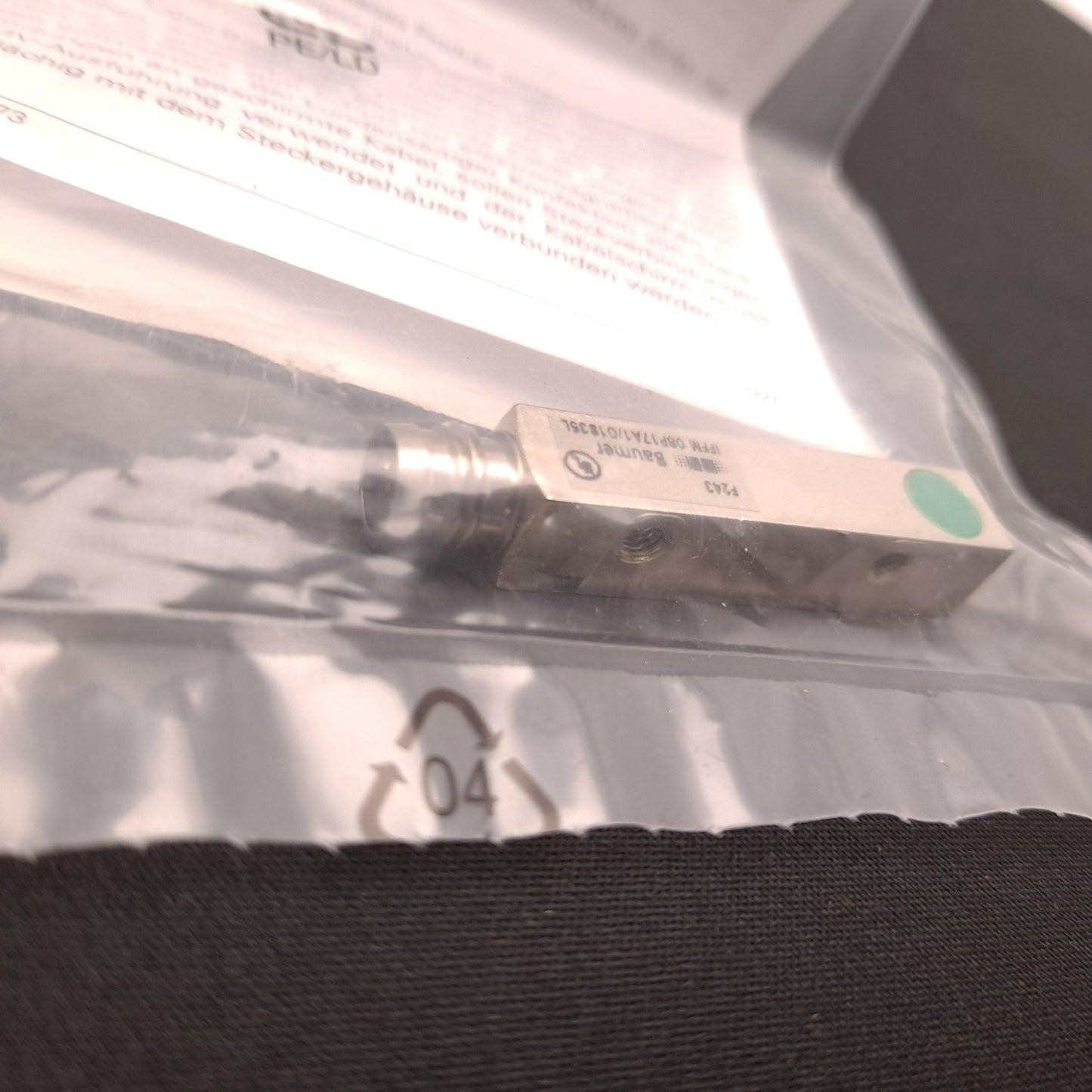 New Other Baumer IFFM 08P17A1/01S35L Inductive Proximity Sensor 10-30VDC 2mm Range PNP N.O