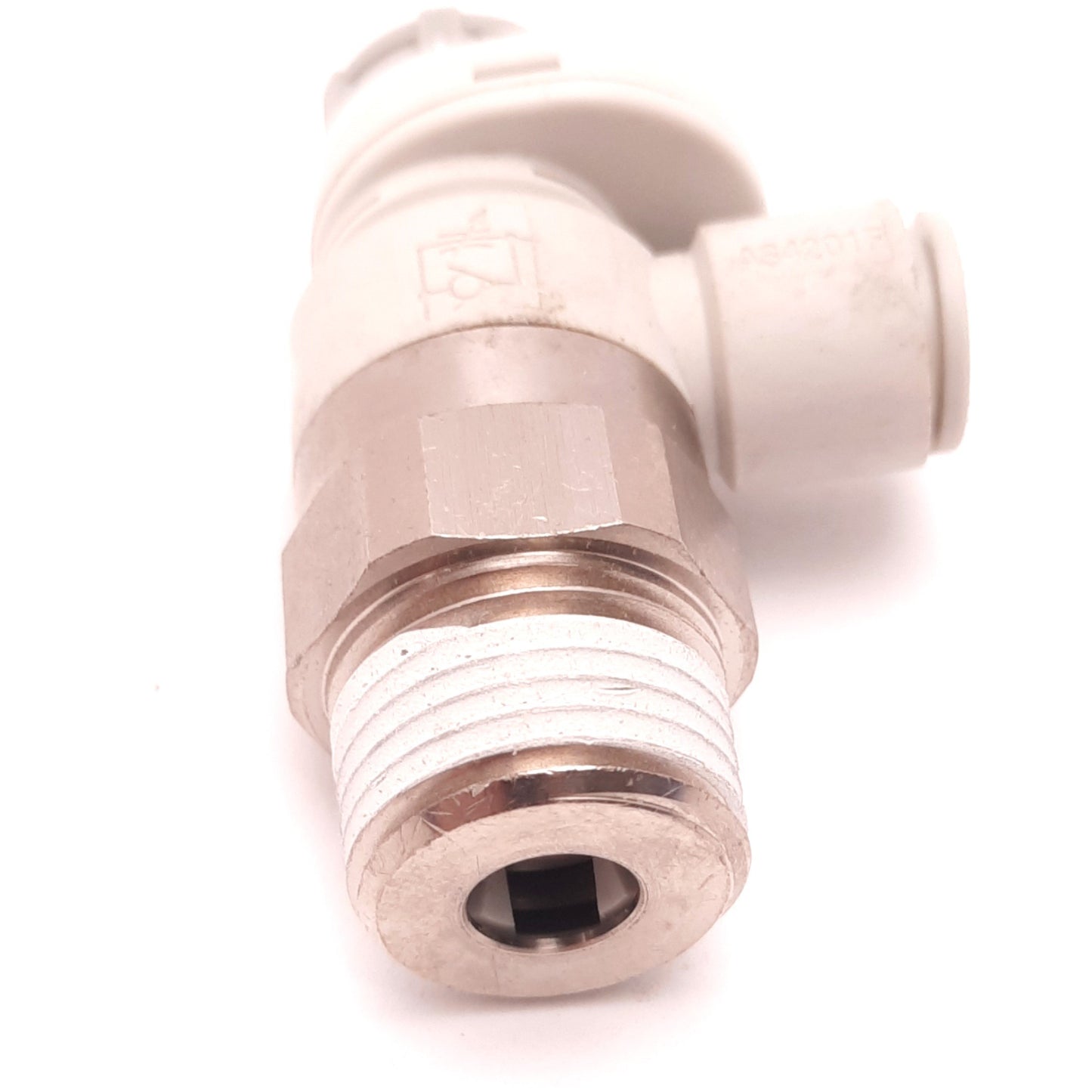 New – Open box Lot of 3 SMC AS4201FS-04-10S Flow Controller with Fitting, R 1/2 Port, Meter-Out