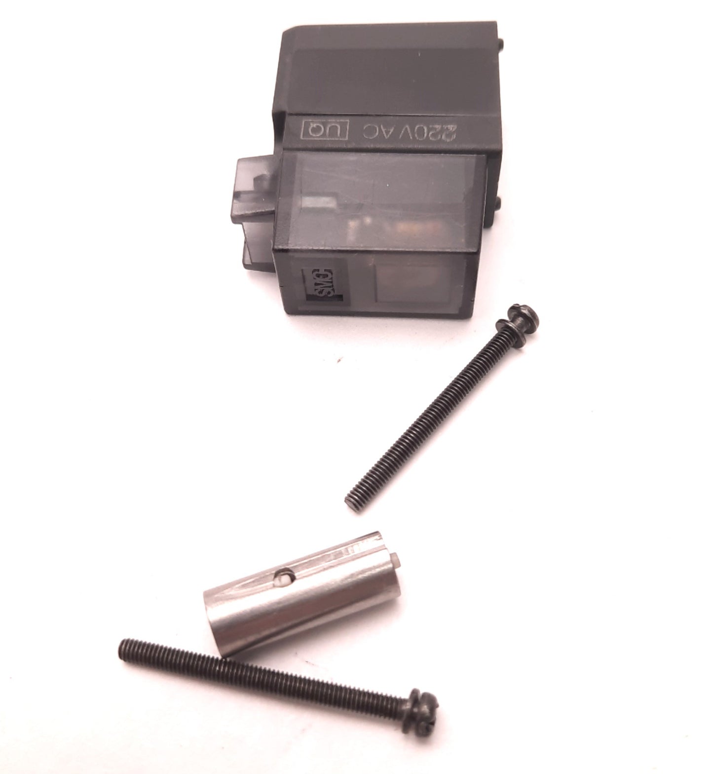Used Lot of 6 SMC DXT170-C-4MOZ Port Solenoid Assembly, 4/5 Port, 220V AC, NVZ 500