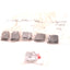 Used Lot of 6 SMC DXT170-C-4MOZ Port Solenoid Assembly, 4/5 Port, 220V AC, NVZ 500