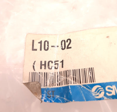 New – Open box Lot of 7 SMC L10-02 Self-Align Fitting H/DL/L/LL Series, Swivel Elbow, R1/4