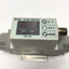 Used SMC PF2A751-N04-67 Digital Air Flow Sensor Switch 1/2" NPT, 50-500 LPM, 12-24VDC